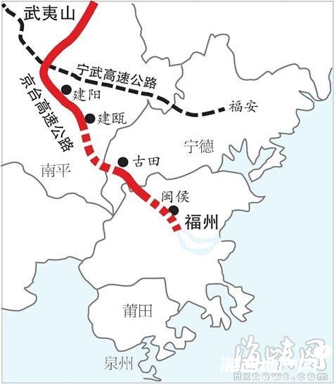 京台高速公路宁德古田段通过验收